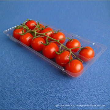 Bandeja de ampolla plástica del acondicionamiento de los alimentos de los PP, envase congelado disponible de los alimentos / de la carne / de la fruta / de la verdura